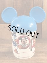 Mickey Mouse Club March Plastic Mug　ミッキーマウスクラブ　ビンテージ　プラスチックマグ　ディズニーランド　70〜80年代