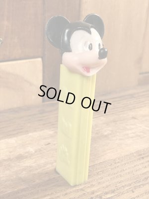 70年代頃のミッキーマウスのビンテージの足無しペッツ