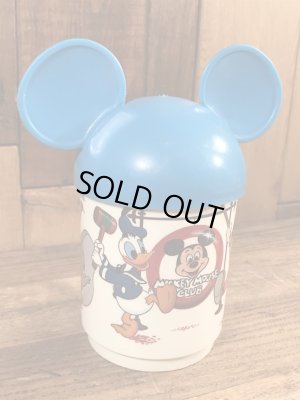 70〜80年代頃のミッキーマウスクラブのビンテージのコップ