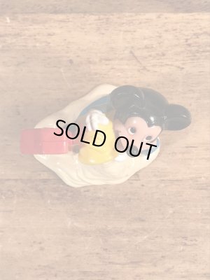 80年代頃のベイビーミッキーマウスのビンテージのPVCフィギュア