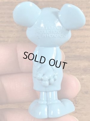 70年代頃のミッキーマウスのビンテージのPVCフィギュア