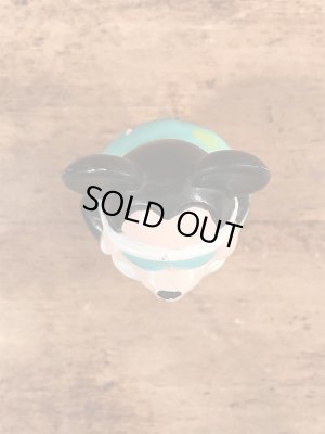 80年代頃のアイスキャンディーを食べているミッキーマウスのビンテージの指人形