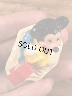 80年代頃のベイビーミッキーマウスのビンテージのPVCフィギュア