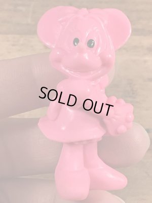 ディズニーのミニーマウスのビンテージのトイ