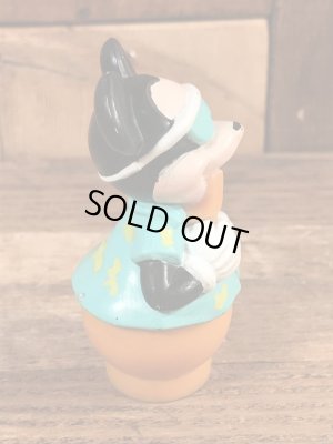 80年代頃のアイスキャンディーを食べているミッキーマウスのビンテージの指人形