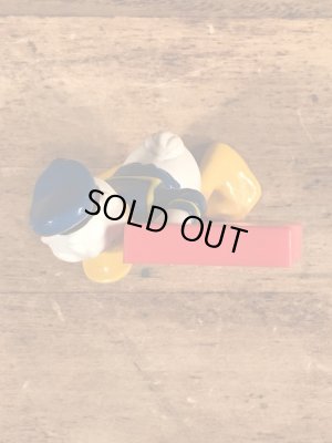 ディズニーのドナルドダックのビンテージのトイ