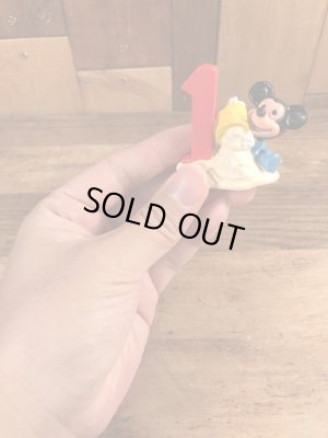 ディズニーのベイビーミッキーマウスのヴィンテージのおもちゃ