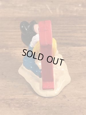 80年代頃のベイビーミッキーマウスのビンテージのPVCフィギュア