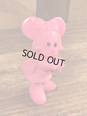 ディズニーのミニーマウスのビンテージのトイ