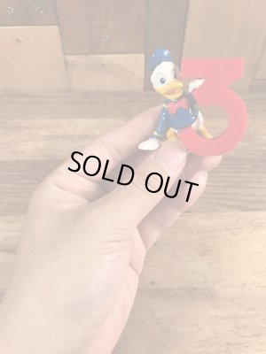 80年代頃のドナルドダックのヴィンテージのPVCフィギュア