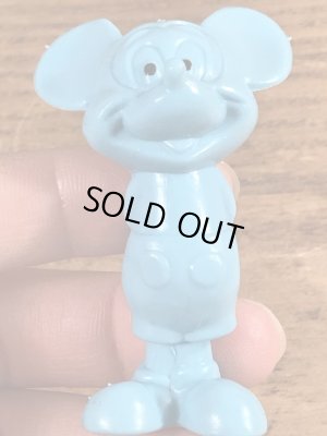 70年代頃のミッキーマウスのビンテージのPVCフィギュア