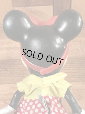 70年代頃のミニーマウスのビンテージのフィギュア