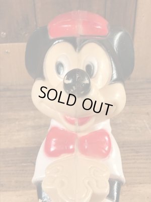 60〜70年代頃のミッキーマウスのビンテージの貯金箱