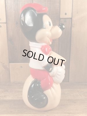 60〜70年代頃のミッキーマウスのビンテージの貯金箱