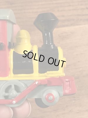 90年代頃〜の汽車に乗ったミッキーマウスのヴィンテージのフィギュア