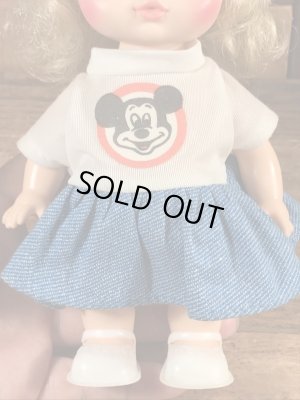 70年代頃のミッキーマウスクラブのヴィンテージのマウスケッタードール