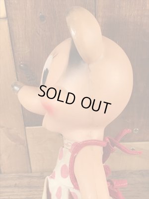 ディズニーのミニーマウスのビンテージトイ