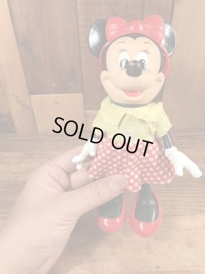 70年代頃のミニーマウスのヴィンテージのフィギュア