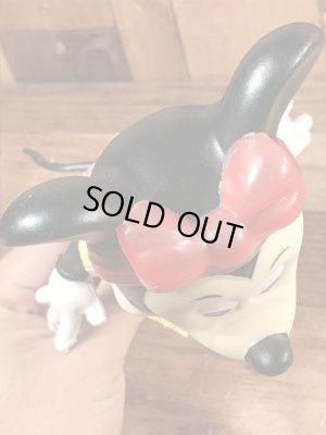 70年代頃のミニーマウスのビンテージのフィギュア