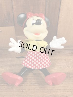 70年代頃のミニーマウスのビンテージのフィギュア