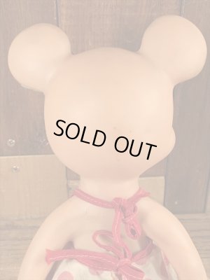 ディズニーのミニーマウスのビンテージトイ