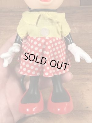 70年代頃のミニーマウスのヴィンテージのフィギュア