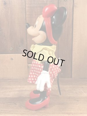 70年代頃のミニーマウスのヴィンテージのフィギュア