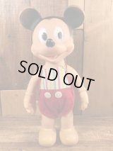 The Sun Rubber Mickey Mouse Squeeze Doll　ミッキーマウス　ビンテージ　ラバードール　ディズニー　50年代