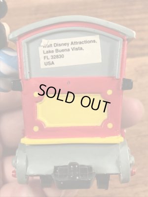 90年代頃〜の汽車に乗ったミッキーマウスのヴィンテージのフィギュア