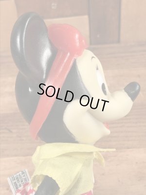 70年代頃のミニーマウスのビンテージのフィギュア