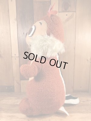 70年代頃のディズニーのチップとデールのヴィンテージのぬいぐるみ