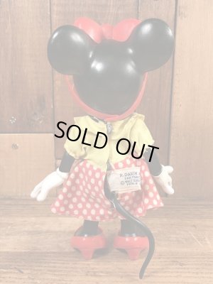 70年代頃のミニーマウスのヴィンテージのフィギュア