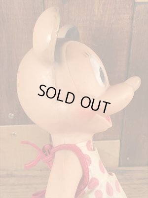 ディズニーのミニーマウスのビンテージトイ