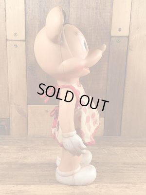 ディズニーのミニーマウスのビンテージトイ