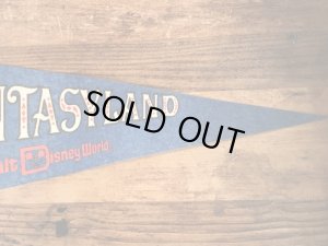 80年代頃のミッキーマウスのビンテージのペナント