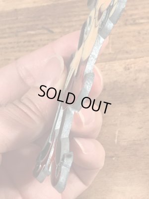 70年代頃のミニーマウスのヴィンテージのステンドグラス風オーナメント