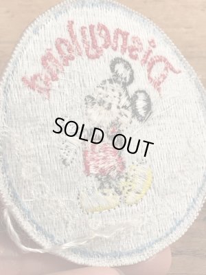 70年代頃のミッキーマウスのヴィンテージのワッペン