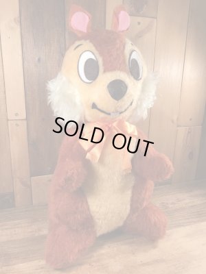 70年代頃のディズニーのチップとデールのビンテージのぬいぐるみ