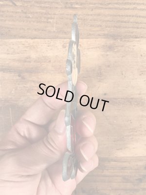 70年代頃のミッキーマウスのビンテージのステンドグラスオーナメント