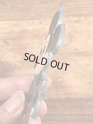 70年代頃のミッキーマウスのビンテージのステンドグラスオーナメント