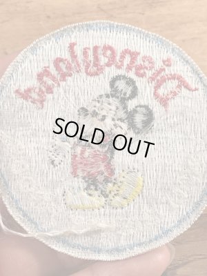 70年代頃のミッキーマウスのヴィンテージのワッペン