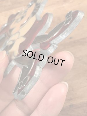 70年代頃のミニーマウスのヴィンテージのステンドグラス風オーナメント