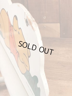 70年代頃のくまのプーさんのビンテージの壁掛けハンガー