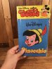 画像20: Disney “Pinocchio” Cloth Books　ピノキオ　ビンテージ　クロスブックス　絵本　70年代