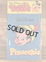 Disney “Pinocchio” Cloth Books　ピノキオ　ビンテージ　クロスブックス　絵本　70年代