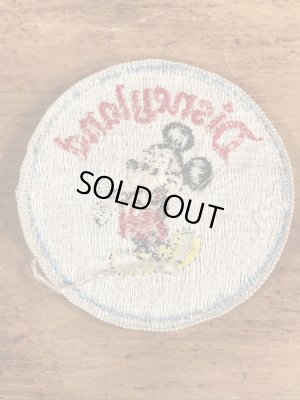 70年代頃のミッキーマウスのヴィンテージのワッペン