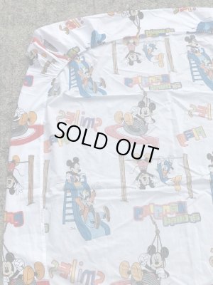 ディズニーのミッキーマウスのビンテージのボックスシーツ