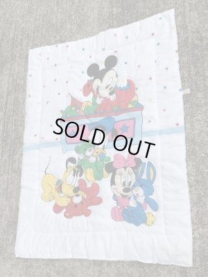 80年代頃のベイビーミッキーマウスのビンテージのお布団