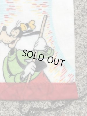 70年代頃のミッキーマウスのビンテージのブランケット