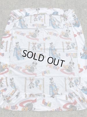 ディズニーのミッキーマウスのビンテージのボックスシーツ